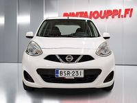 Käytetty Nissan Micra Visia 80 HP (58 kW) 2015 Valkoinen Viistoperä