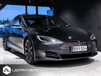 käytetty Tesla Model S Long Range AWD / Premium Audio / 21 Turbine / Lasikatto / Autopilot / Facelift Malli / Ilma-alusta / Rahoitus / Vaihto