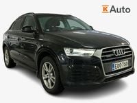 Käytetty Audi Q3 150 HP (110 kW) 2017 Musta Katumaasturi