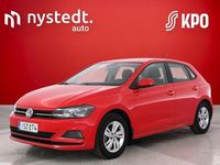 Käytetty VW Polo Style 95 HP (69 kW) 2020 Punainen Viistoperä