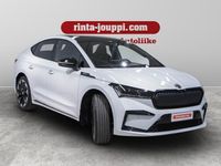 käytetty Skoda Enyaq iV Coupe 80 SportLine iV - Panoraamalasikatto ,Ilmalämpöpumppu, Matrix LED -ajovalot pesimellä