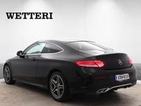 Käytetty Mercedes C200 AMG line 184 HP (135 kW) 2022 Musta Coupe - kaksiovinen