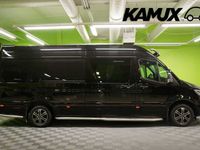 käytetty Mercedes Sprinter 319CDI RWD-3,55/43K pitkä A3 A // Jatko-ohjaamo //ALV-vähennyskelpoinen //Näyttävä //Uutta vastaava, retkeilyyn