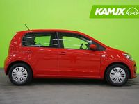 Käytetty VW up! move up! 75 HP (55 kW) 2015 Punainen Viistoperä