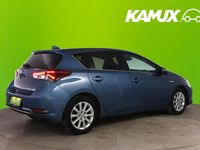 Käytetty Toyota Auris Hybrid Premium 99 HP (72 kW) 2016 Sininen Sedan