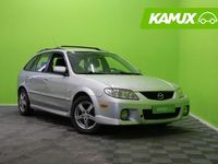 Käytetty Mazda Protege 131 HP (96 kW) 2001 Hopea / harmaa Farmari