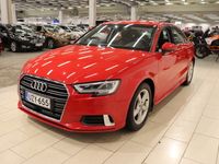 käytetty Audi A3 Sedan Pro Business Sport Edition 1,5 TFSI COD 110 kW S tronic - 3kk lyhennysvapaa - Urheiluistuimet