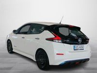 Käytetty Nissan Leaf Acenta 110 kW (150 HP) 2018 Valkoinen Viistoperä