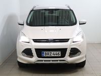 käytetty Ford Kuga 2,0TDCi 140 hv PowerShift AWD Titanium Business 5-ovinen - Lisälämmitin / Helmiäinen / Koukku / Sähköluukku / Keyless