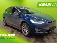 Käytetty Tesla Model X Long Range AWD 311 kW (423 HP) 2020 Sininen Katumaasturi