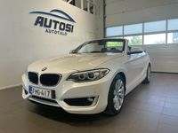 Käytetty BMW 220 M Sport 258 HP (189 kW) 2015 Valkoinen Avoauto