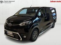 Käytetty Toyota Proace 177 HP (130 kW) 2021 Musta Tila-auto