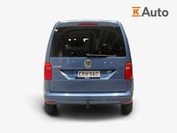 Käytetty VW Caddy Maxi 102 HP (75 kW) 2019 Sininen Tila-auto