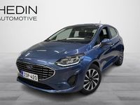 Käytetty Ford Fiesta Titanium 125 HP (91 kW) 2022 Sininen Viistoperä