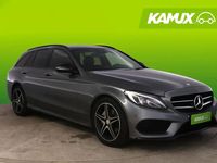 Käytetty Mercedes C220 Business 170 HP (125 kW) 2016 Hopea / harmaa Farmari
