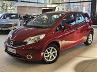 Käytetty Nissan Note Acenta 80 HP (58 kW) 2014 Punainen Viistoperä