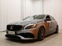 käytetty Mercedes A45 AMG 4Matic A ** Performance penkit / Sportputkisto / Panorama / Harman&Kardon / LED / P-kamera / Navi **