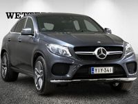 käytetty Mercedes GLE350 d Coupé 4Matic - **AMG Line / Suomi-auto / Distronic Plus / Lane keeping / Sporttipenkit / Koukku / Keyless / ILS / Kamera / Navi **