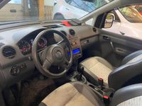 Käytetty VW Caddy 102 HP (75 kW) 2011 Hopea / harmaa Tila-auto