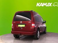 Käytetty VW Caddy Life 105 HP (77 kW) 2009 Punainen Tila-auto