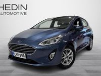 Käytetty Ford Fiesta Titanium 124 HP (91 kW) 2021 Sininen Viistoperä