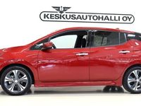 käytetty Nissan Leaf N-Connecta MY21 40 kWh LED FI - Tehdastakuu / Ilmalämpöpumppu / Navi / Metalliväri