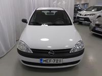 Käytetty Opel Corsa Club 75 HP (55 kW) 2001 Valkoinen Viistoperä