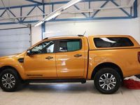 käytetty Ford Ranger Double Cab 2,0 TDCi 213 hp A10 4x4 Wildtrak N2G - ALV, Tehdastakuu, 5-paikkainen KKA, Webasto, Lavakate, Lisävalot, Vetokoukku, Navigointi, Suomi-auto, Neliveto jne.