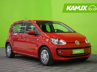 Käytetty VW up! move up! 75 HP (55 kW) 2015 Punainen Viistoperä