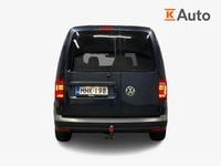 Käytetty VW Caddy 102 HP (75 kW) 2018 Sininen Tila-auto