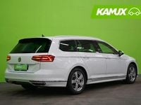 Käytetty VW Passat R-line 190 HP (139 kW) 2018 Valkoinen Farmari