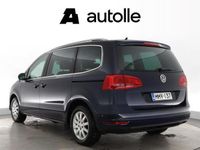 käytetty VW Sharan Comfortline 2,0 TDI 103 kW (140 hv) BlueMotion Technology 4MOTION | Koukku | Webasto | Tutkat | Navi | Kahdet renkaat