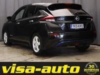 Käytetty Nissan Leaf 360º 110 kW (150 HP) 2018 Musta Viistoperä