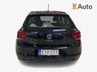 Käytetty VW Polo Style 95 HP (69 kW) 2021 Musta Viistoperä