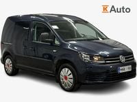 Käytetty VW Caddy 102 HP (75 kW) 2018 Sininen Tila-auto