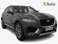 Käytetty Jaguar F-Pace S 301 HP (221 kW) 2016 Musta Katumaasturi