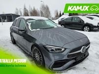 Käytetty Mercedes C220 AMG line 200 HP (147 kW) 2022 Hopea / harmaa Farmari