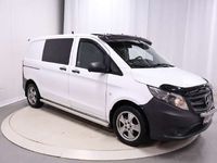 käytetty Mercedes Vito 114CDI - Pa-lämmitin, Navigointi, Sivuputket, Vetokoukku, Vakionopeudensäädin, Lisävalot !