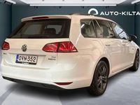 Käytetty VW Golf VII Comfortline 110 HP (80 kW) 2016 Valkoinen Farmari