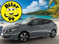 käytetty Nissan Leaf N-Connecta MY22 39 kWh *Adapt.Vakkari / Lämpöpumppu / Ohjausavustin / 360° Kamera / KeylessGo / Navi / AppleCarplay* Tulossa toimipisteeseen! - *OSTA NYT, MAKSA TOUKOKUUSSA!* -