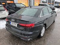 käytetty Audi A4 Sedan Business 40 TFSI 140 kW MHEV S tronic ** 1.om Suomi-auto / ALV / LED / P.tutkat / Vakionopeudensäädin **