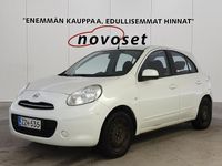 Käytetty Nissan Micra Acenta 98 HP (72 kW) 2011 Valkoinen Viistoperä