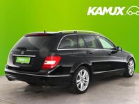 Käytetty Mercedes C180 Avantgarde 156 HP (114 kW) 2011 Musta Farmari
