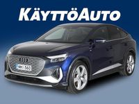 Käytetty Audi Q4 Sportback e-tron Comfort 219 kW (299 HP) 2022 Sininen Katumaasturi