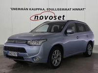 Käytetty Mitsubishi Outlander P-HEV Instyle 121 HP (88 kW) 2013 Sininen Farmari