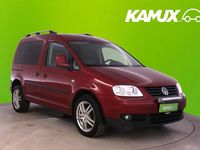 Käytetty VW Caddy Life 105 HP (77 kW) 2009 Punainen Tila-auto