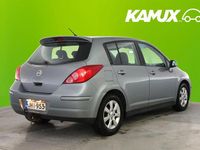 Käytetty Nissan Tiida 110 HP (80 kW) 2007 Hopea / harmaa Sedan