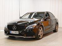 käytetty Mercedes C200 d A Premium Edition AMG-Styling ** Suomi-Auto / Sporttipenkit / ILS / Navi / Vakkari / BT **