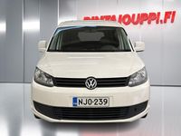 Käytetty VW Caddy Maxi Trendline 102 HP (75 kW) 2014 Valkoinen Tila-auto