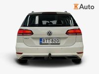 Käytetty VW Golf VII Comfortline 110 HP (80 kW) 2018 Valkoinen Farmari